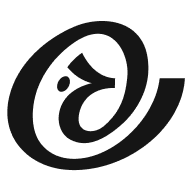 Riekko Lodge-suosikkikuvake, graafinen symboli, jossa on tyylitelty pajunhäntä.